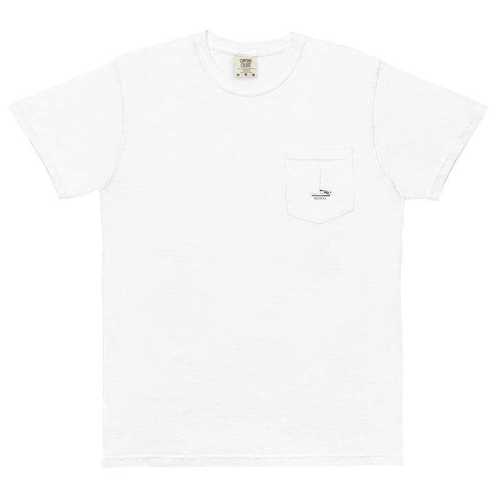 Unisex T-skjorte med brystlomme